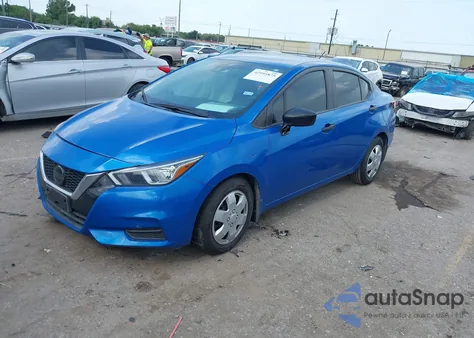 2021 Nissan Versa S Xtronic Cvt z USA, uszkodzony, nr VIN 3N1CN8DV7ML860363